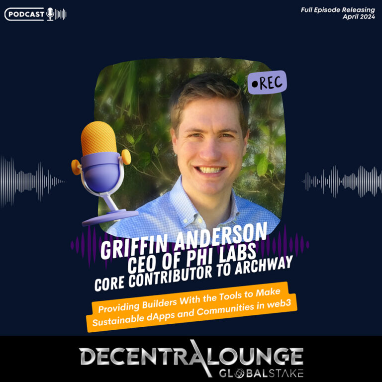 Griffin Anderson - Phi Labs, Archway Contributor
