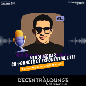 Mehdi Lebbar - Co-Founder of Exponential DeFi